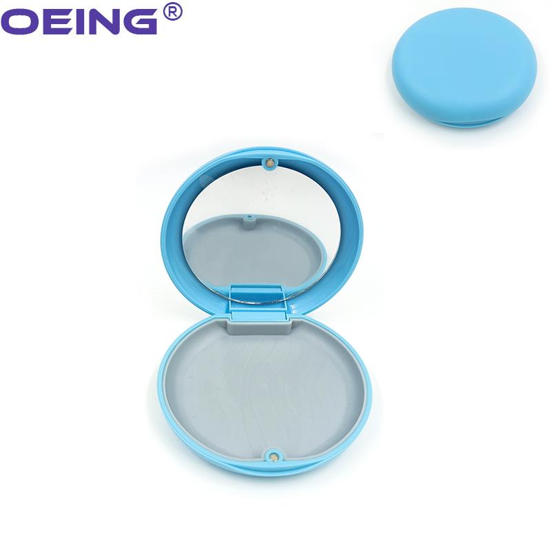 1Pc Orthodontic Case Dental Invisible Braces Retainer Box Mouth Guard Denture Storage Aligner Case Oral Hygiene Braces Organizer