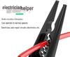 High Voltage Insulated Needle-Nose Electrician Pliers, 1000V, for Cutting, Crimping, Stripping, Angled Use.