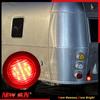 NEW SUN Premium 2.5" Round LED Trailer Lights, 13 Red LEDs Side Marker Lights, Clearance Lights Kits With Grommet & 2-Pin Plug - Universal For