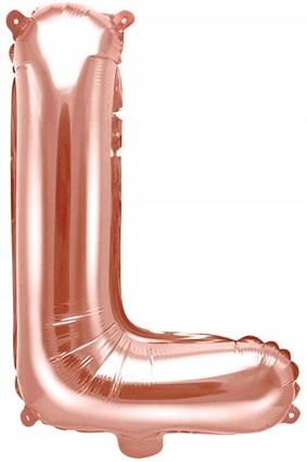 Foil Balloon Letter "", 35Cm, Rose Gold 1pc