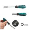 1pc Screwdriver Handle With Non-slip Firm Extension For 1/1 Inch Shank Hex Bit Holder Sturdy Metal Shaft Quick Bit