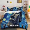 Van Gogh Oil Painting Soft Duvet Cover Van Gogh Oil Painting Background Theme Soft Duvet Cover Suitable for Children Kids plus Adult Peoples Soft
