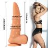 Super Soft Large Penis Dildo Lesbian Large Dildo Realistic Dildo Anal Plug Adult Sex Toys Fun Orgasm Hardness Adult Products