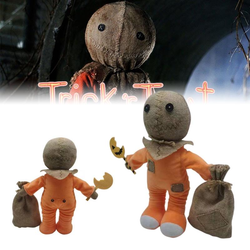 Sam Trick Treat Plush Toy Halloween Pumpkin Man Movie Doll