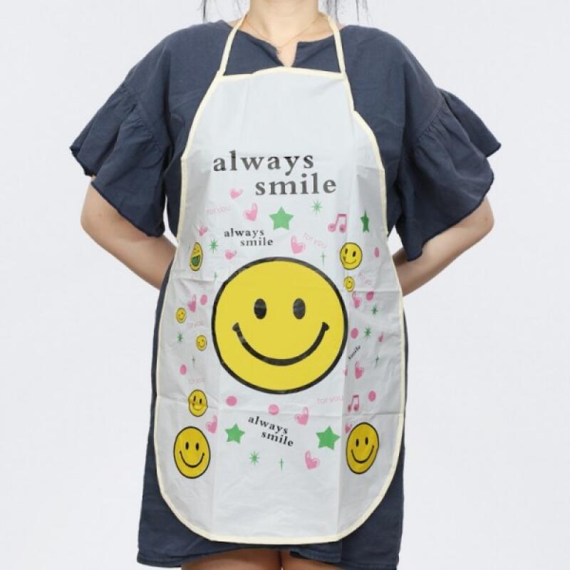 Smile Waterproof Apron Home Cafe Art Apron
