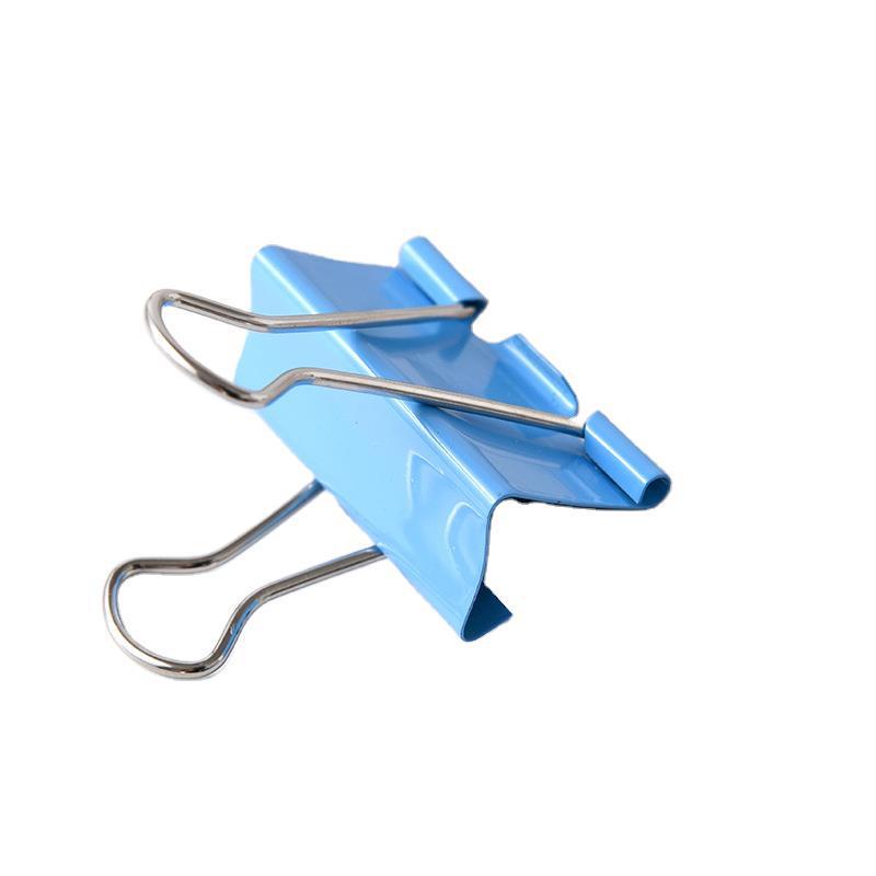Multicolored Metal Swallowtail Clips – Long Tail for Office Use, Ticket and Bill Holder, Mixed Pack.