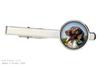 English Pointer - cufflinks and tie with your photo, a suit decoration, men's jewelry from the Art-Dog brand.