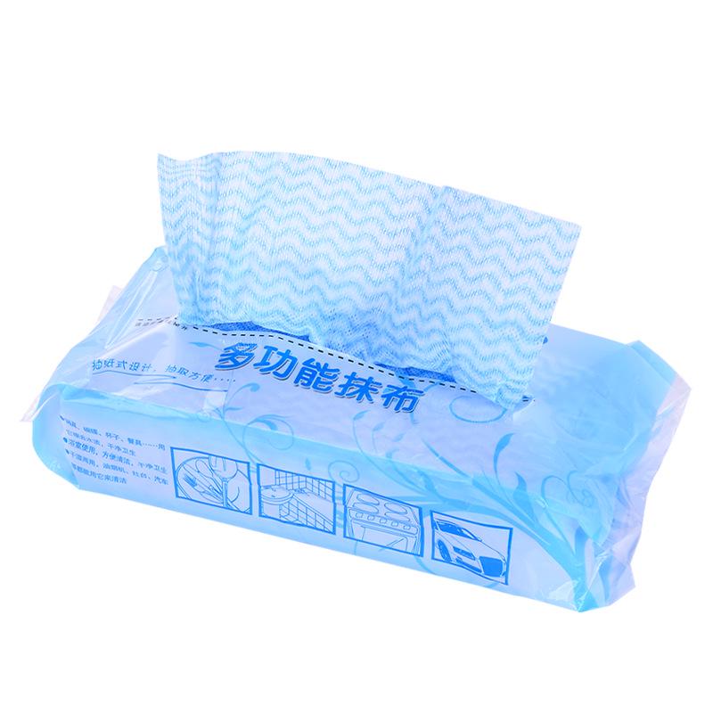 80-Pack Disposable Non-Woven Kitchen Dishcloths, Multi-Purpose, No-Wash, Oil-Free Cleaning Rags