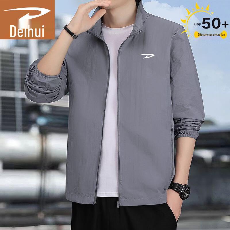 Deerhui Men s Ice-Feel Sun Protection Jacket 4XL