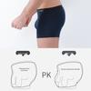 LANGSHA Einfarbige Boxershorts für Herren
