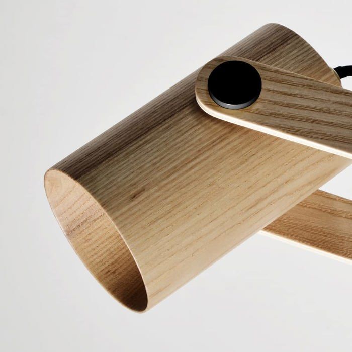 Wandleuchte - Ouglres - Massivholz - Klassisches Design - LED-Beleuchtung - 5 Jahre Garantie