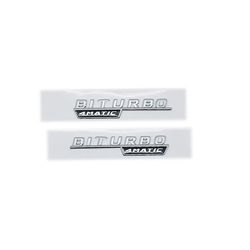 Lettere 2017 GLE43 GLE53 GLE63 GLE63S V8 Biturbo 4matic+ Emblema per Mercedes Benz AMG Car Side Trunk Rear W166 W167 Logo Adesivo