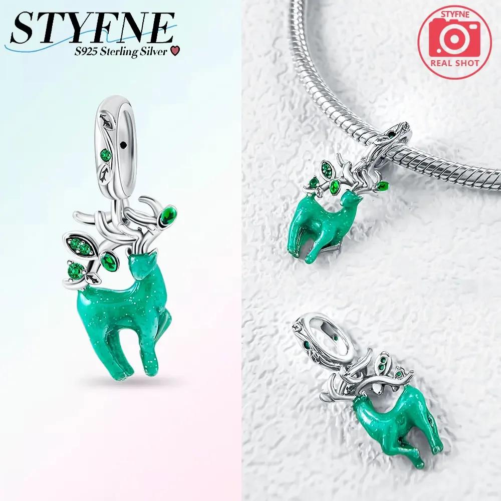 Climbing Frog Lotus Leaf Bead Components Copper Metal Charm Bead Component Green Enamel Craft Cute Animal Compatible With Women's Authentic Original