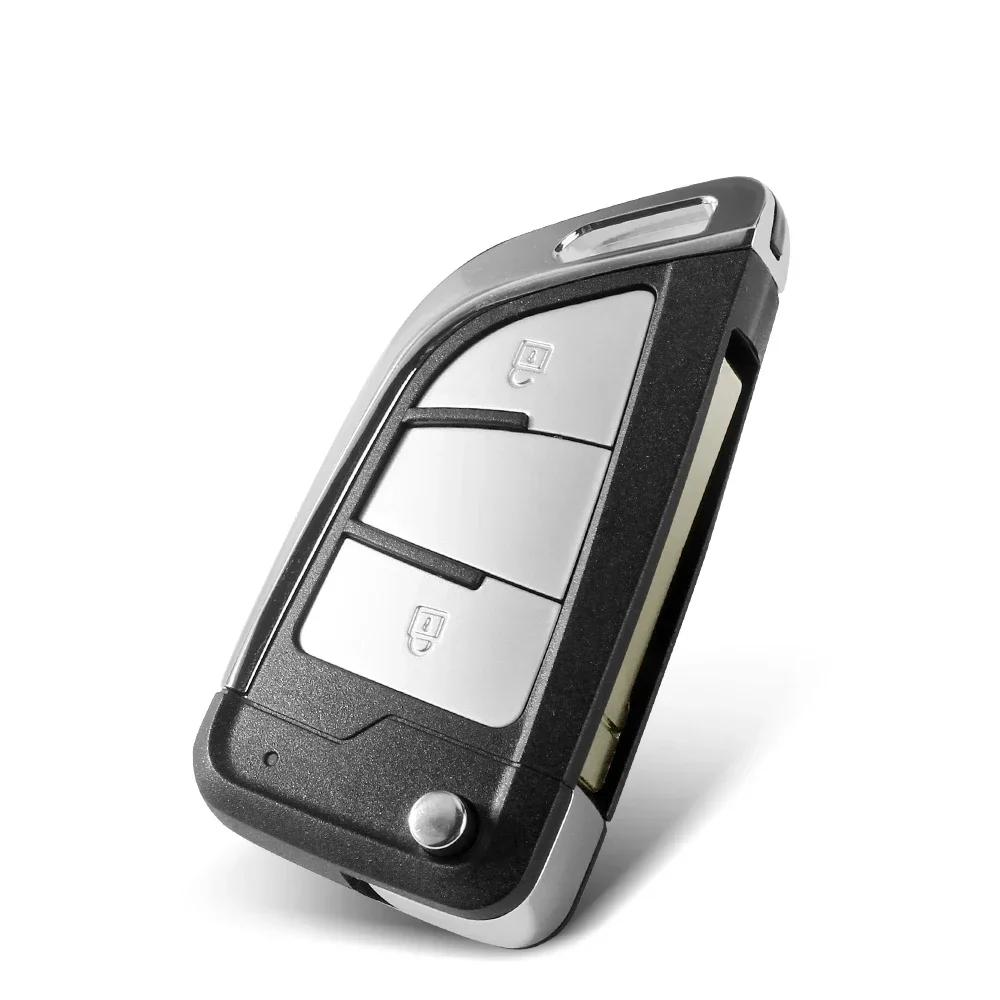 KEYYOU 1PCS New Car Key Case for VW for Volkswagen Beetle Caddy Passat Golf Jetta Polo Scirocco Tiguan Touran Skoda Seat Housing ct2