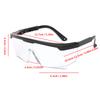 Safety Glasses Protective Eyewear Goggles Anti Droplet Debris Googles Adjustable Telescopic Labor Protection Goggles Work Lab