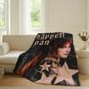 American singer Chappell Roan Blanket For Sofa Office Bed Plane Travel Sleep Read Relax Camping Soft And Warm