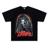 Rob Zombie Horror Graphic TShirt Oversized Cotton Vintage Streetwear Casual Crew Neck Short Sleeve Top for Men and Women