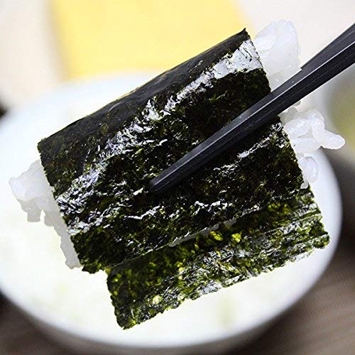 Shichifukuya Ajisho Shichifukuya Domestic Premium Seasoned Nori Set of 3 Bags Special Large Size 120 Sheets