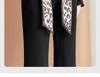 Women's High Waist Black Micro Flare Pants - Slimming Drape, Small Sizes, Bell Bottom Style for Spring/Autumn.