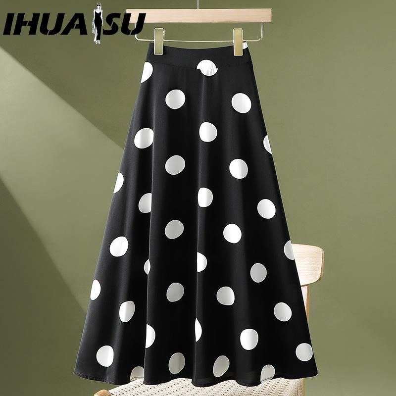 

IHUASU 18 Color Women s Fashion Casual Summer Spring Skirt one size