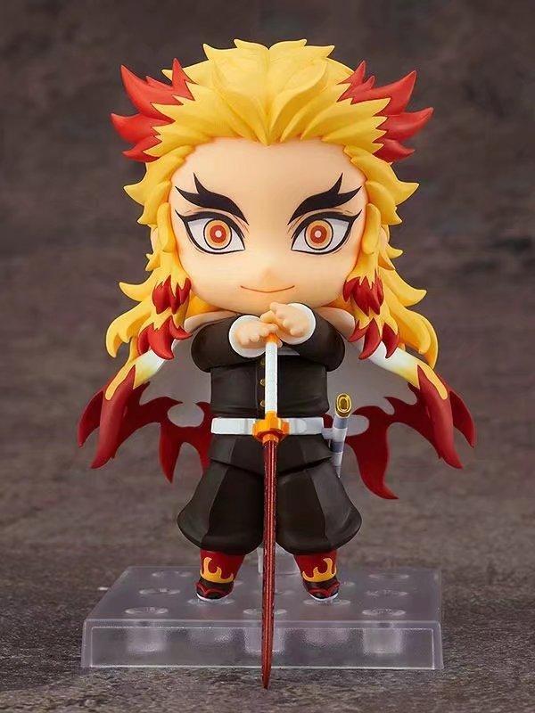 New Lover Kimetsu No Yaiba Tomioka Giyuu #1408 Action Figure Model Toy Change Face Giyuu Figurine Cute Toys 10cm