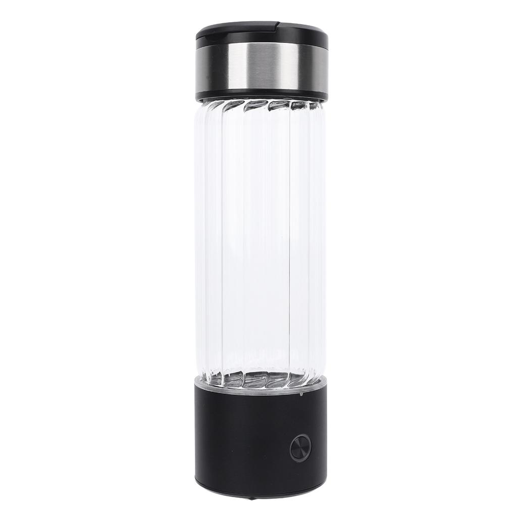 Hydrogen Water Bottle 460mL Capacity SPE PEM Technology 1400 Ppb Portable Water Ionizer Machine for Home