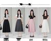 Plus Size Korean Style Slimming Black Skirt - Thin Material, Versatile, Solid Color, Spring/Summer