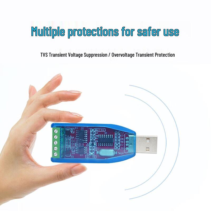 OLOEY USB to RS485 Bi-directional Serial Converter