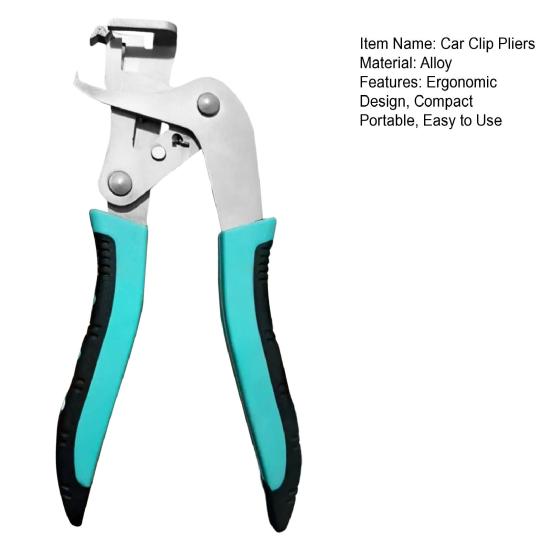 Car Clip Pliers Disassembly Tools Ergonomic Design Non-Slip Handle Efficient Fastener Removal Multi-Functional Automotive Snap Pliers