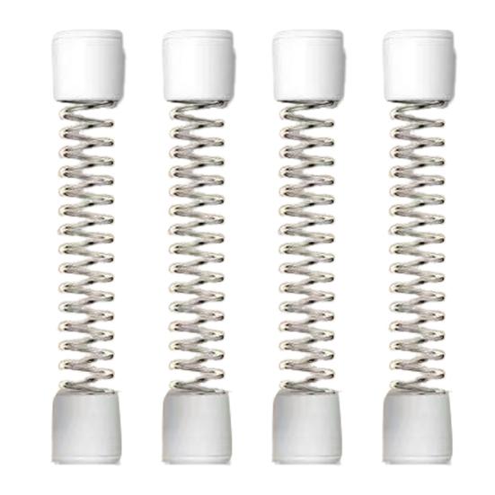 2/4/6Pcs Washer Door Support Magnetic Fixation Elastic Cushioning Prevent Odor
