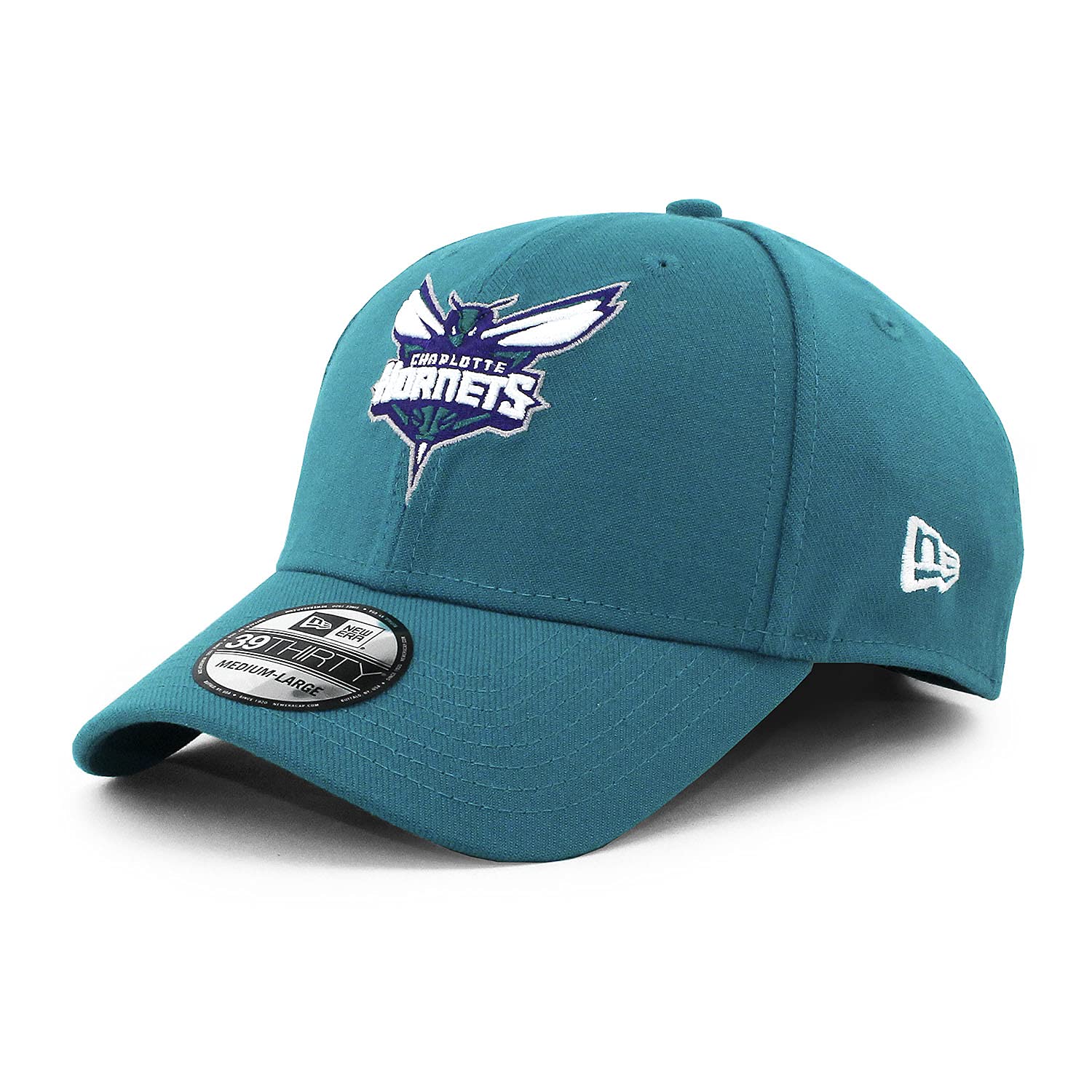 

Charlotte Hornets 39THIRTY TEAM CLASSIC FLEX FIT CHARLOTTE HORNETS Teal Hat Stretch Fit [New Era] [NBA CAP] (M / L (приблизительно. 57,7-60,6 см), м) [Элемент] чирковый