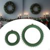 Christmas Round Wreath Making Hoop DIY Accessory Form Supplies for Garden Terrace