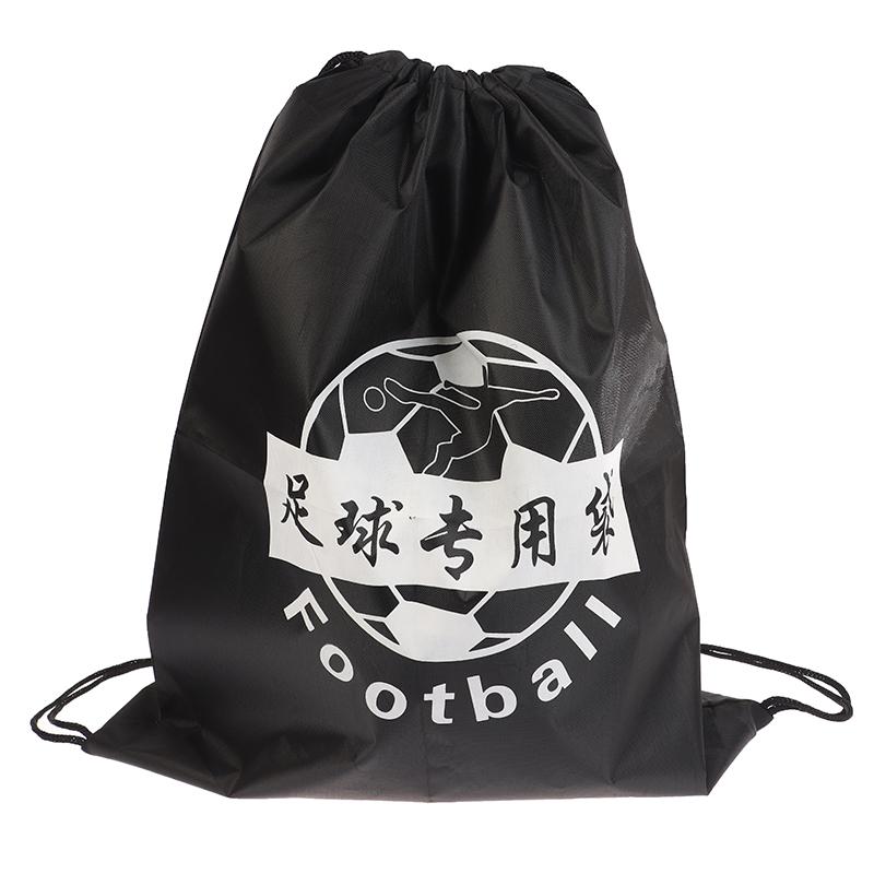 Outdoor Sports Drawstring Storage Bags Gym Men'S Bag Football Volleyball Oxford Cloth Portable Foldable Reusable Backpack