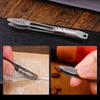 Precision Tool Anti-Slip Tweezers Waterproof CNC Clip Portable Keychain Pendant  Splinter Removal