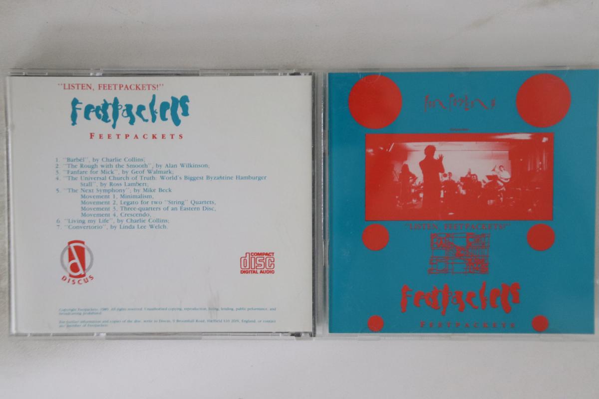 

CD FEETPACKETS - Listen, Feetpackets! DISC1CD DISCUS 1989 UK Jazz Used