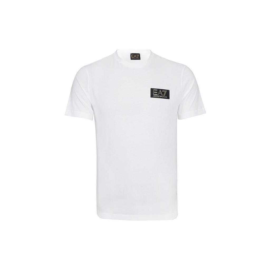 EMPORIO ARMANI EA7 T-Shirts Men's Crew Neck Moderate Straight Fit 3RPT19-PJM9Z-1100
