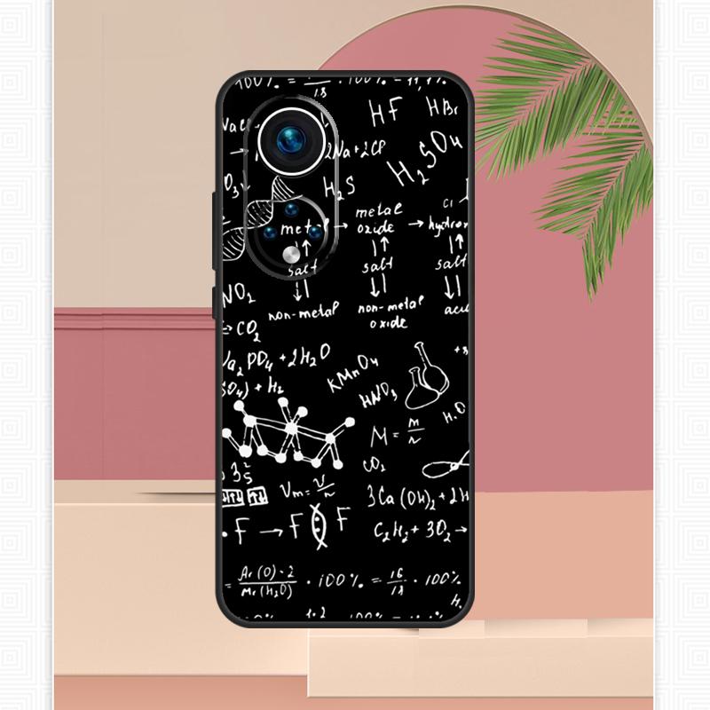 Physics Science Maths Formula Case For Honor Magic 400 Lite 200 5 6 7 Pro Honor X9c X9b X9a X8b X8a X8 X9 50 70 90 Cover