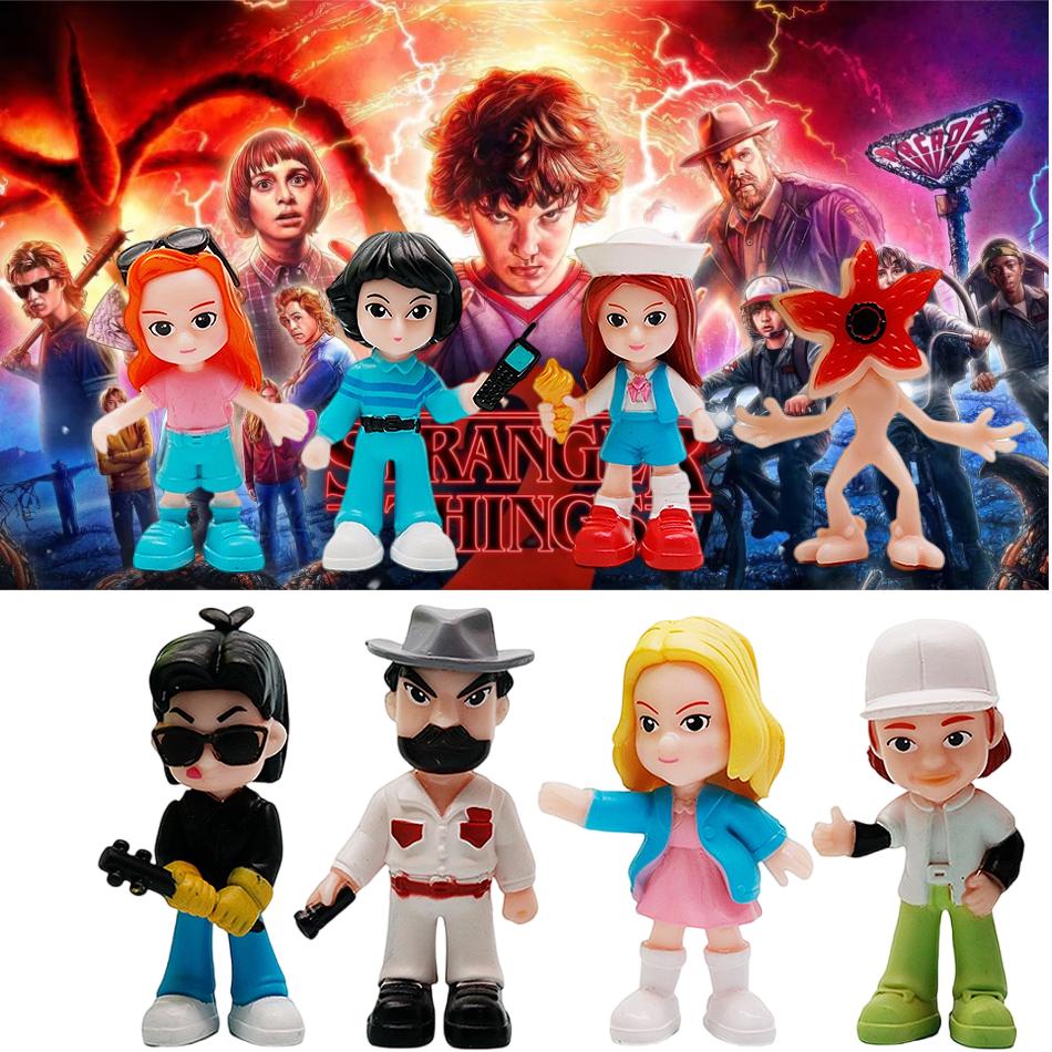 Hot Stranger Things Steve'S Carnivorous Plant Figures Action Desktop Decoration Model Ornaments Christmas Gifts