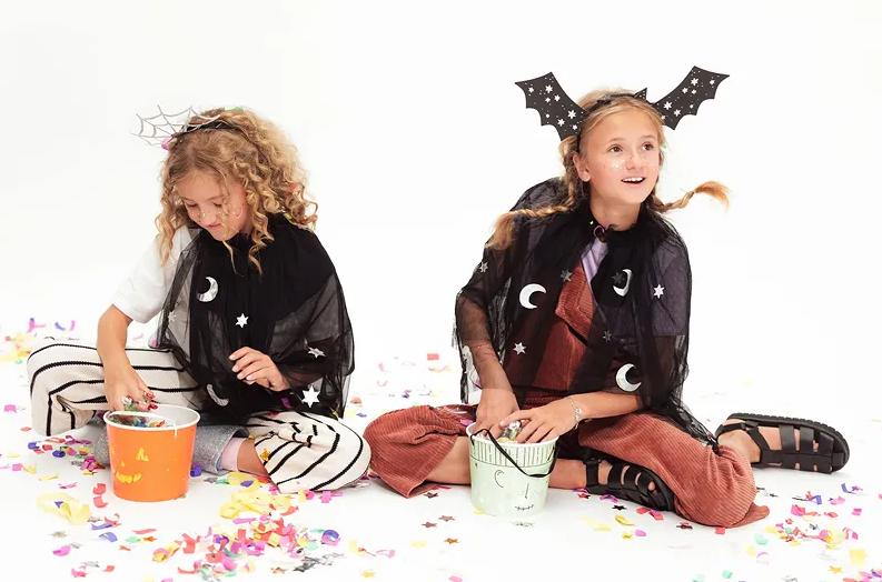 Halloween Pumpkin Candy Buckets 2 pcs