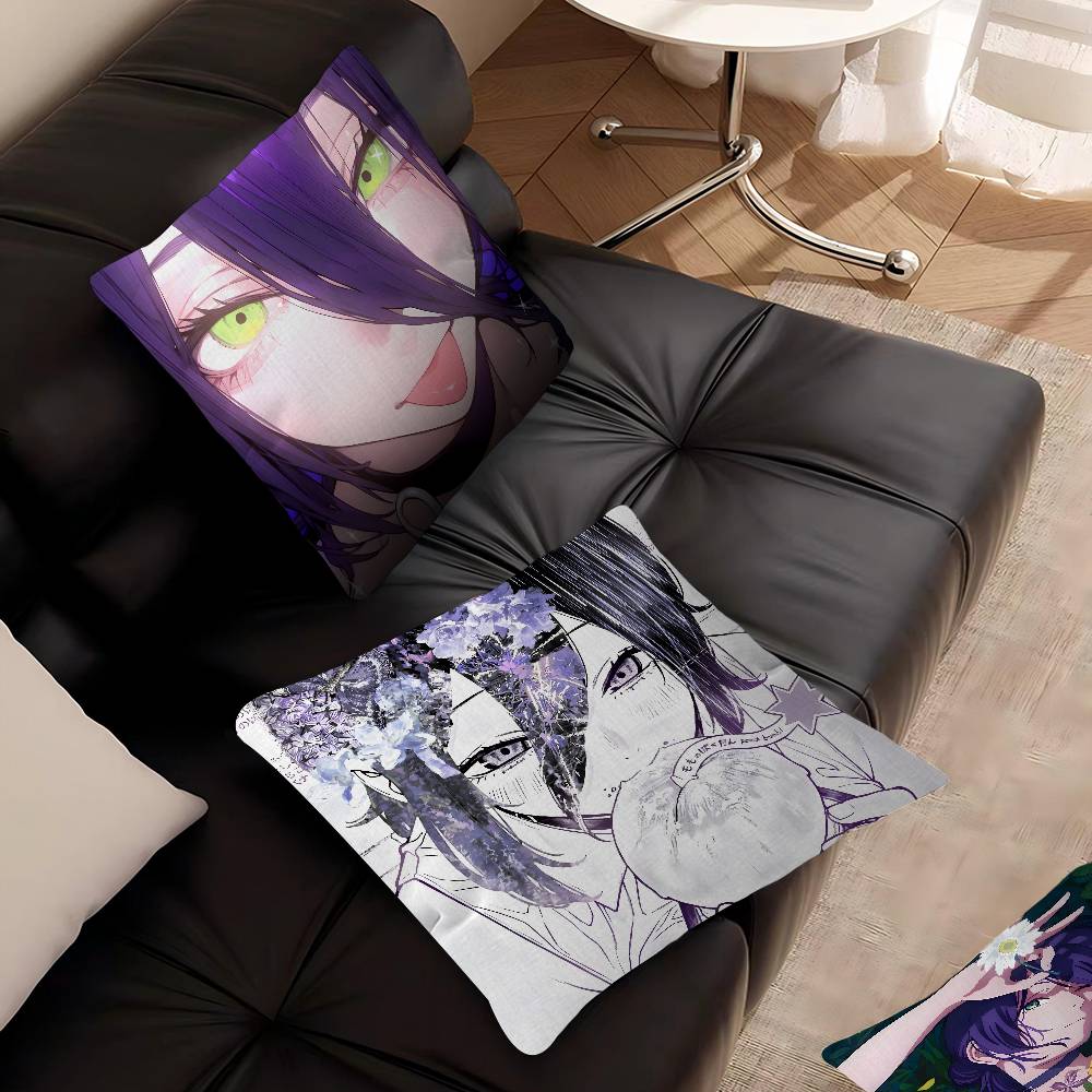Anime C-Chainsaw M-Man The Movie Reze Arc Pillow Anime Pillow Sofa Bed Head Pillow Cover Cushion Cover 45x45 Cm Fashion