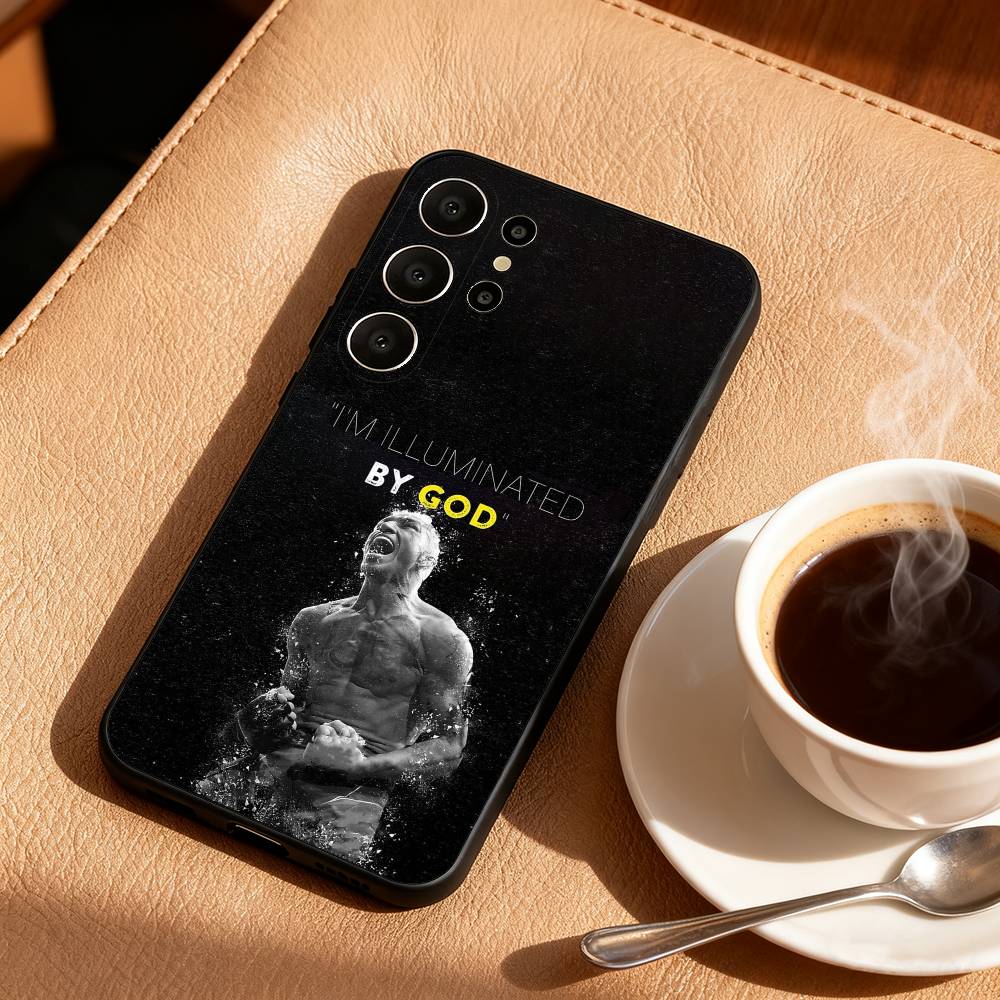 

F-Fighter C-Charles Oliveira Do Bronx Phone Case For Samsung S26,S25,S24,S21,S22,S23,S30,Ultra,S20,FE,Lite,10,9,Black Cover Samsung S24fe