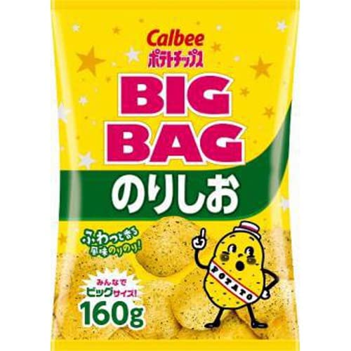 

Calbee BIG BAG Potato Chips Norishio 160g x 12 bags