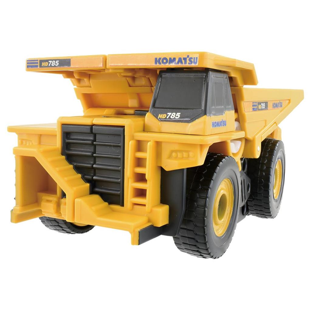 TAKARA TOMY Tomica Job Labor Grand Build Braver Dump Truck Bulldozer DX Miniature Car Ages 3 and Up & Set, Toy,