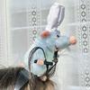 [Raineed] Women's Ratatouille Mouse Headband, Stylish Mouse Hair Ornament, Plush Headband, Cosplay Accessory, Cute Anime Style, Perfect for Parties,