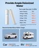 VEVOR Deionized Filter for Spotless Car Wash System, 2 X 4L Mixed-Bed DI Resin Filter Replacement - Compatible with PRS-207SLXC, PRS-TCXC