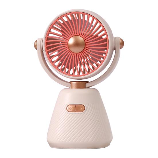 Mini Desk Fan 100 Speed Angle Adjustable USB Rechargeable Summer Handheld Cooling Fan Portable Outdoor Travel Mini Personal Fan