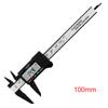 Plastic Vernier Caliper Digital Display Caliper Mini Text Play Caliper Vernier Ruler 100 150mm for Watch Repair Measuring Tools