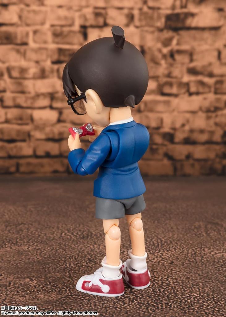 TAMASHII NATIONS Detective Conan Edogawa Conan 90mm ABS PVC Painted Action Figure S.H.Figuarts -Resolution Arc- Approx. &