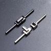 Disc Buckle One-Word Buckle, Retro Chinese Style Tang Suit Hanfu Zhongshan Suit Metal Pair Buckle Chinese Button