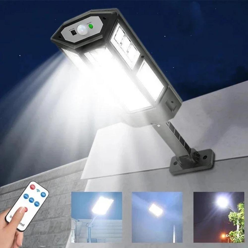 9900LM Neueste Leistungsstarke Solar Lichter Outdoor Solar Lampe Von Motion Sensor 4 Modus Wasserdicht IP65 Solar Garten Licht Straße Hof Laterne